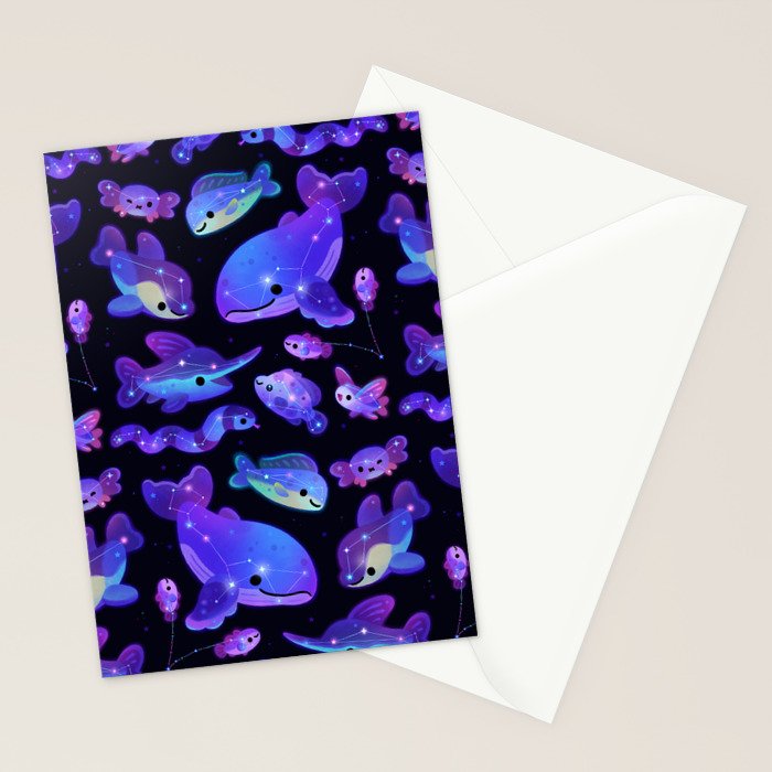 Ocean constellations Stationery Card Gallery Image 2