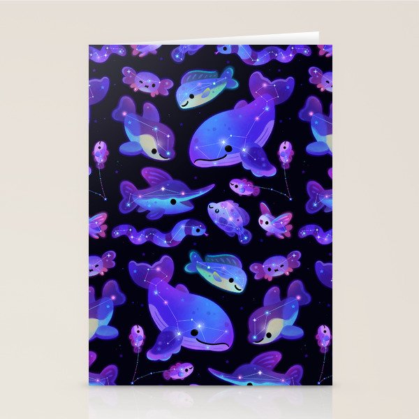 Ocean constellations Stationery Card Gallery Image 1