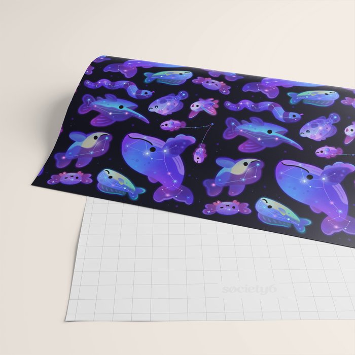 Ocean constellations Wrapping Paper Gallery Image 2
