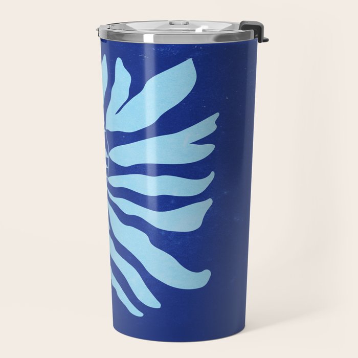 JAZZ FERNS 01 | Starry Blue Matisse Edition Travel Mug Gallery Image 2