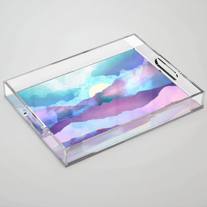 Opal Mountains Acrylic Tray Gallery Image 1