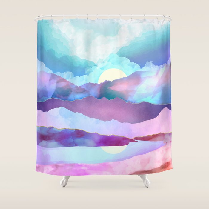 Opal Mountains Shower Curtain Gallery Image 1