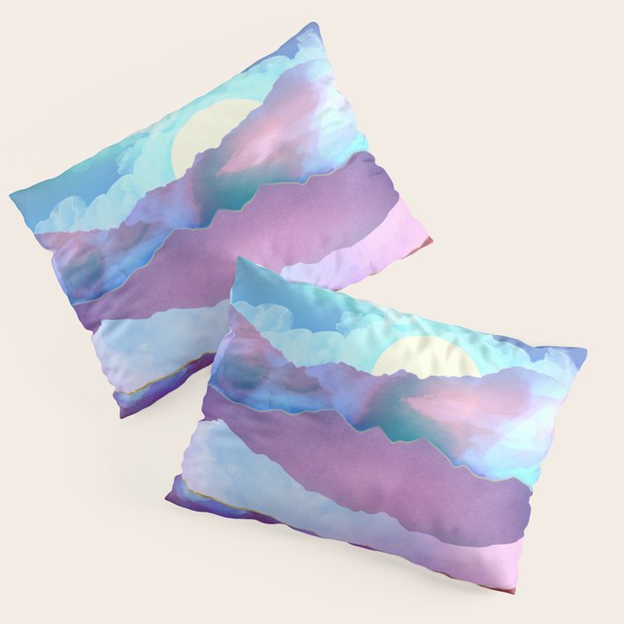 Opal Mountains Pillow Sham Gallery Image 3