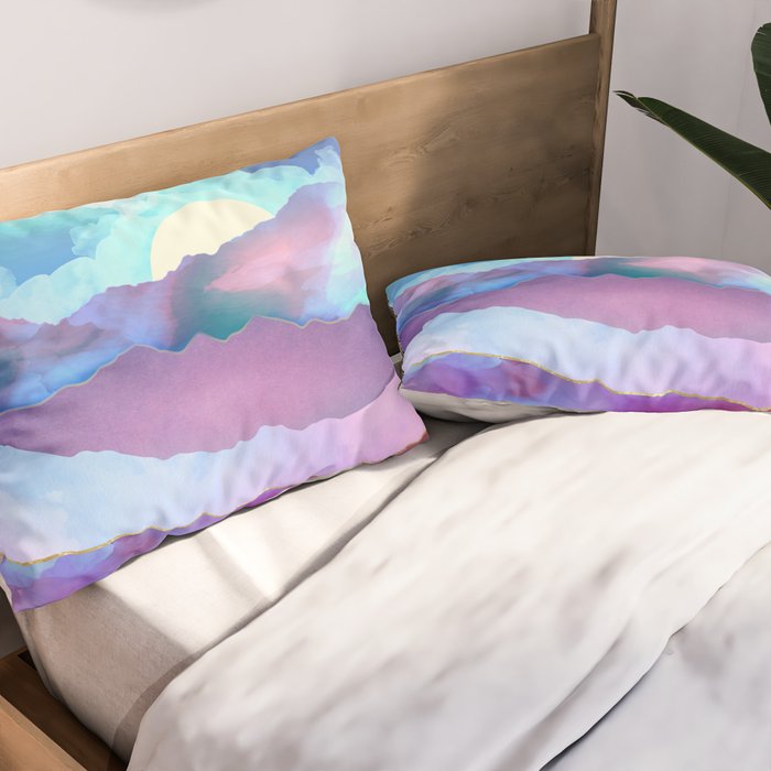 Opal Mountains Pillow Sham Gallery Image 2