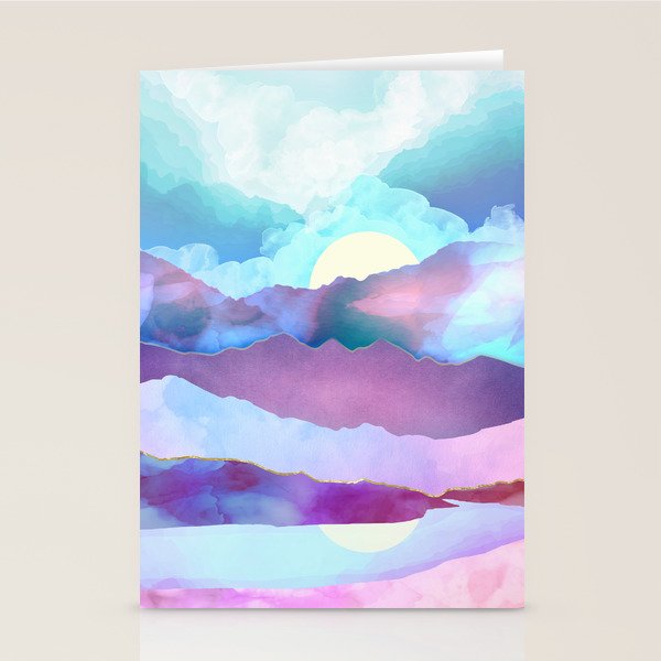 Opal Mountains Stationery Card Gallery Image 2