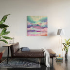 Opal Mountains Wood Wall Art Gallery Image 2
