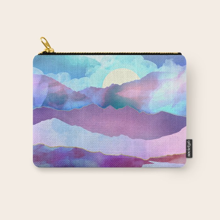 Opal Mountains Carry All Pouch Gallery Image 1