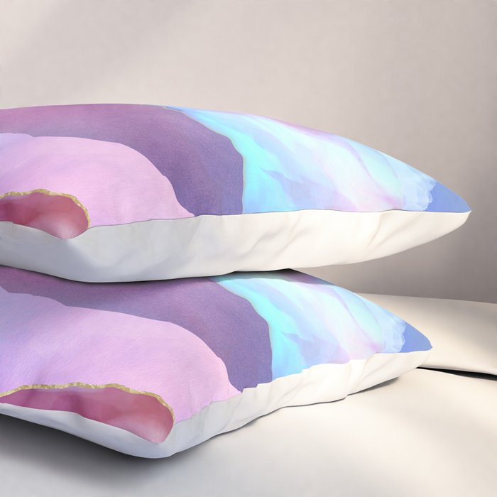 Opal Mountains Pillow Sham Gallery Image 3