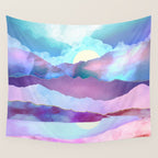 Opal Mountains Wall Tapestry Gallery Image 4