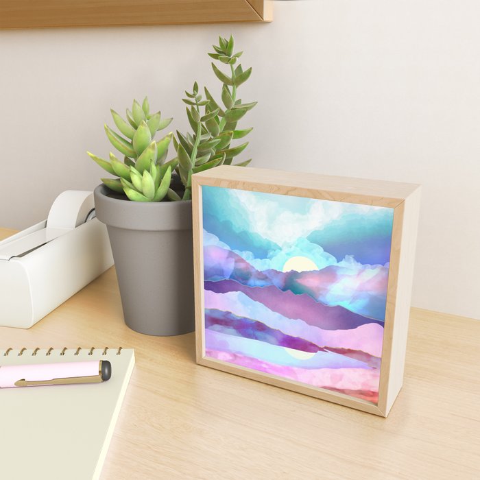 Opal Mountains Mini Art Print Gallery Image 2