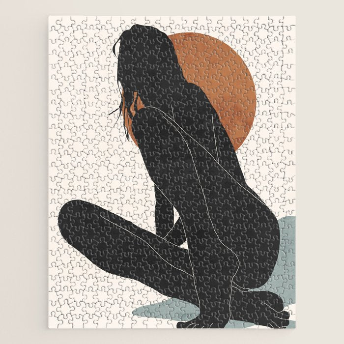 Abstract Art / Female Figure Jigsaw Puzzle Gallery Image 1