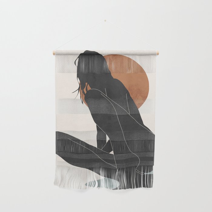 Abstract Art / Female Figure Wall Hanging Gallery Image 1