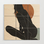 Abstract Art / Female Figure Wood Wall Art Gallery Image 1