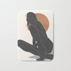 Abstract Art / Female Figure Bath Mat Gallery Image 1