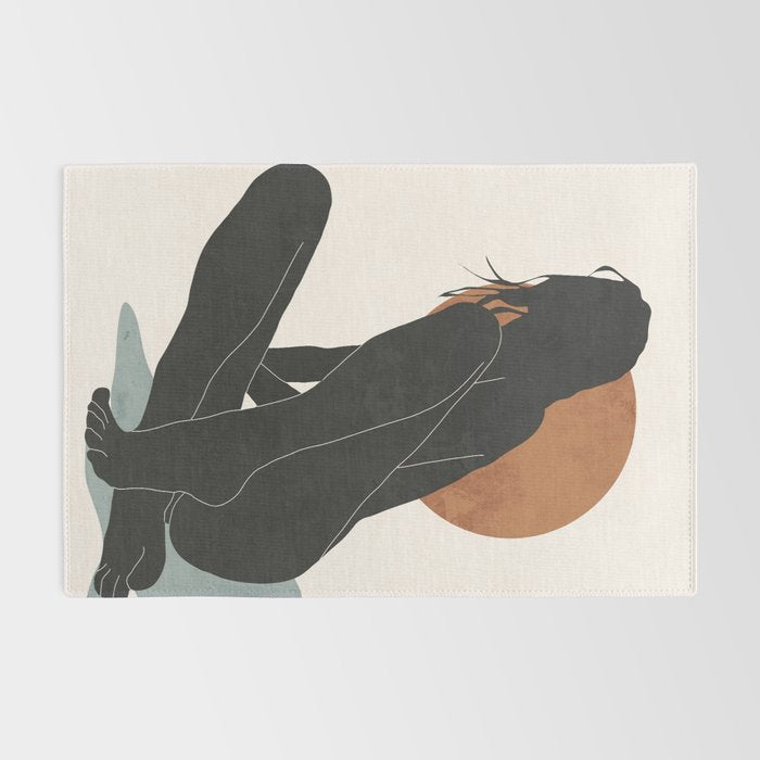 Abstract Art / Female Figure Rug Gallery Image 2
