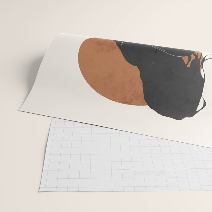 Abstract Art / Female Figure Wrapping Paper Gallery Image 2