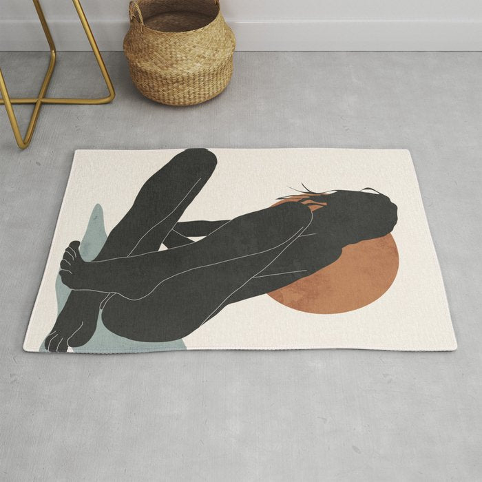 Abstract Art / Female Figure Rug Gallery Image 1