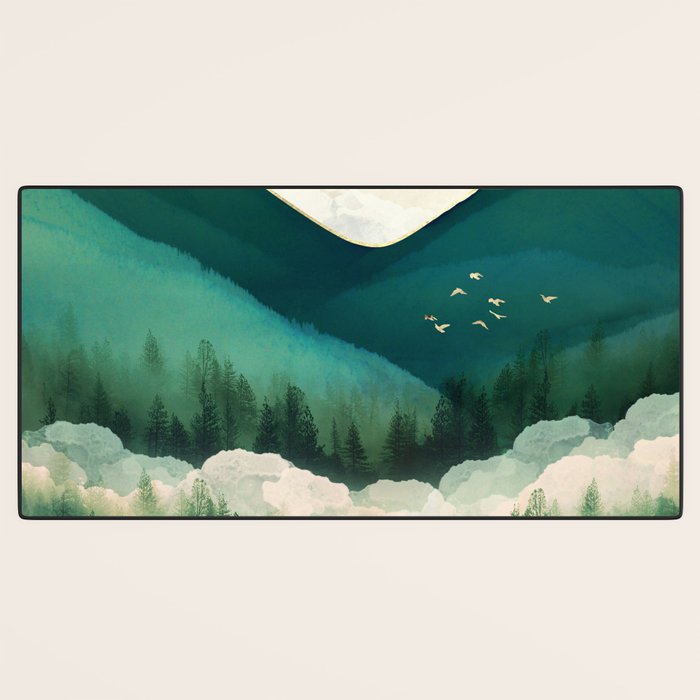 Emerald Hills Desk Mat Gallery Image 3