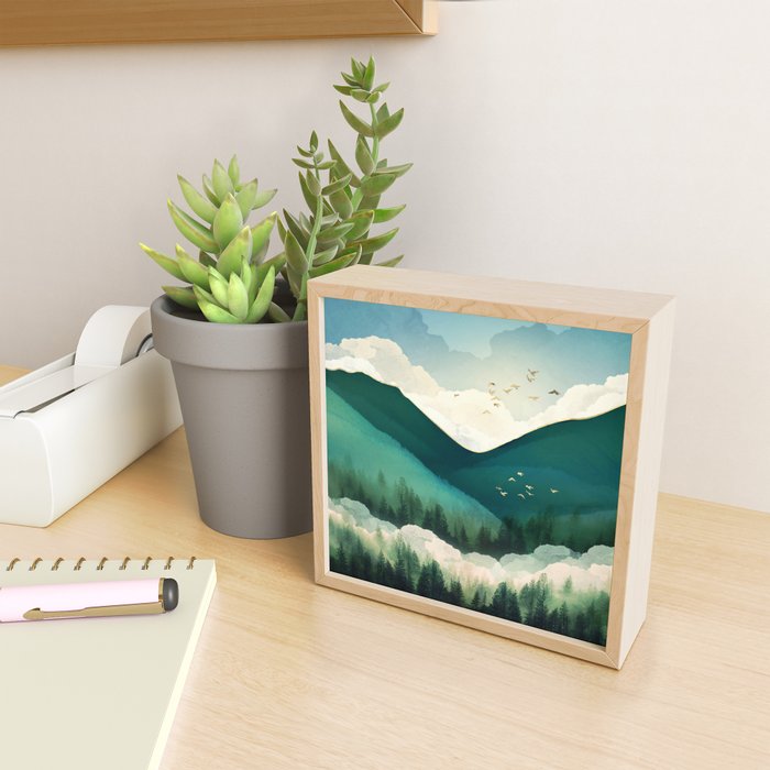 Emerald Hills Mini Art Print Gallery Image 2
