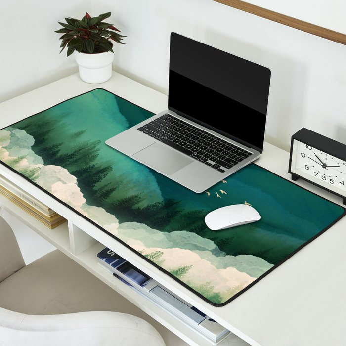 Emerald Hills Desk Mat Gallery Image 2