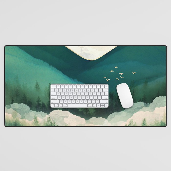 Emerald Hills Desk Mat Gallery Image 1