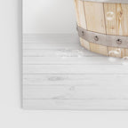 Baby Donkey in a Wooden Bathtub, Donkey Taking a Bath, Bathtub Animal Art Print By Synplus Poster Gallery Image 3