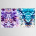 Multicolor quartz texture Tablecloth Gallery Image 2