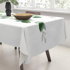 Eucalyptus Watercolor 2  Tablecloth Gallery Image 3