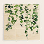 Eucalyptus Watercolor 2  Wood Wall Art Gallery Image 1