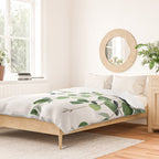 Eucalyptus Watercolor 2  Duvet Cover Gallery Image 2