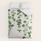 Eucalyptus Watercolor 2  Comforter Gallery Image 6