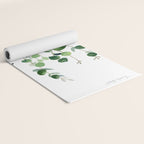 Eucalyptus Watercolor 2  Yoga Mat Gallery Image 2
