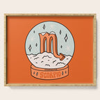 Scorpio Snow Globe Serving Tray Gallery Image 1