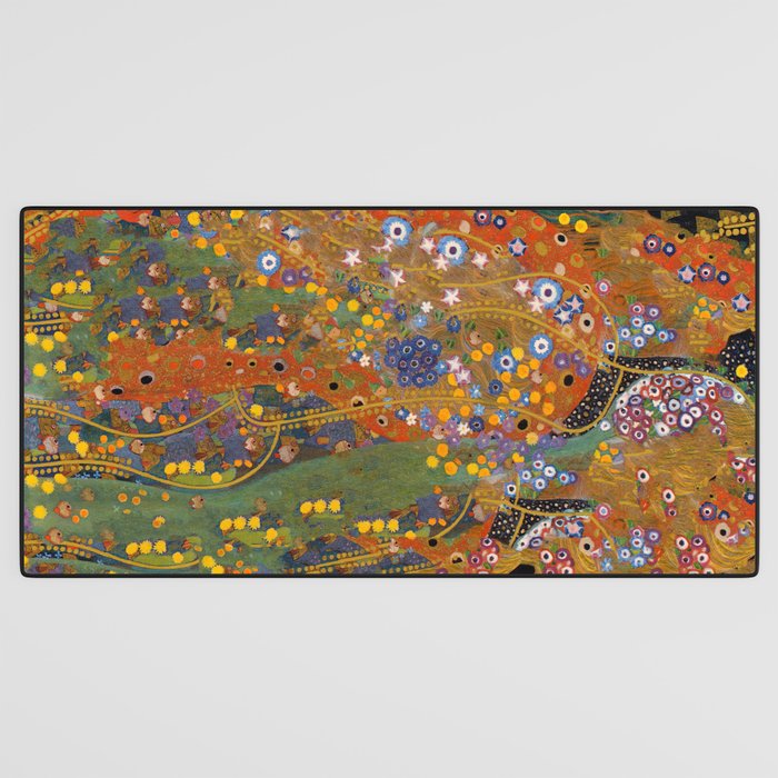 Gustav Klimt "Water Serpents" (detail) Desk Mat Gallery Image 3