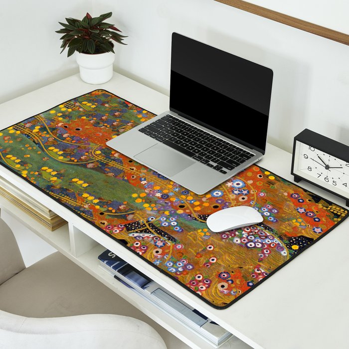 Gustav Klimt "Water Serpents" (detail) Desk Mat Gallery Image 2