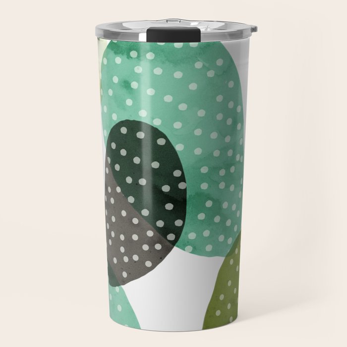 Cactus watercolor Travel Mug Gallery Image 1
