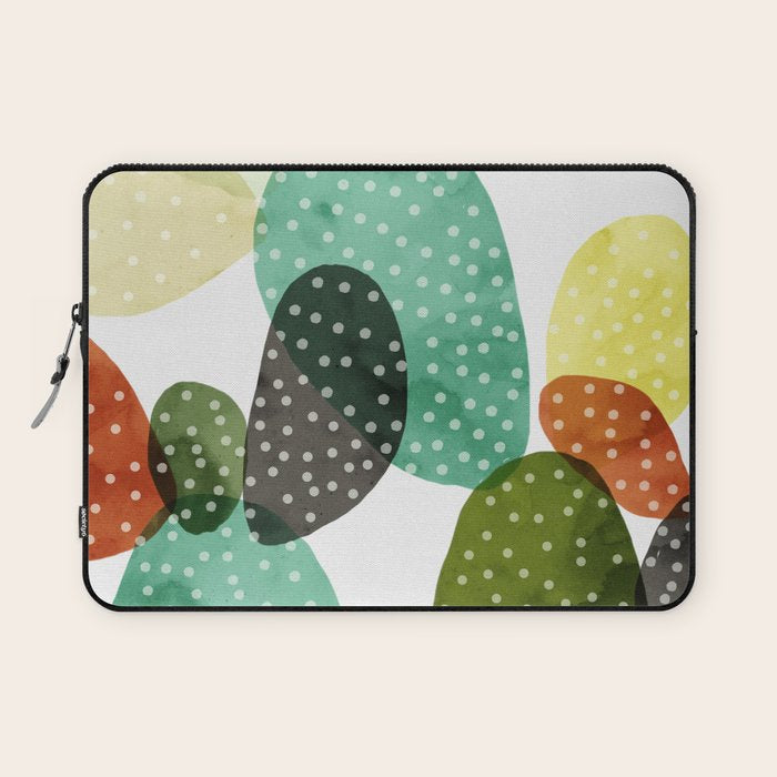 Cactus watercolor Laptop Sleeve Gallery Image 1