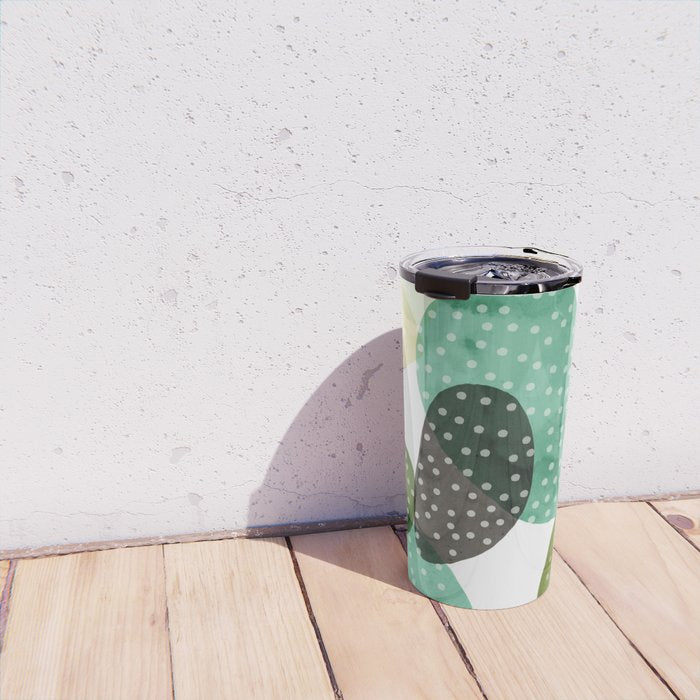 Cactus watercolor Travel Mug Gallery Image 4