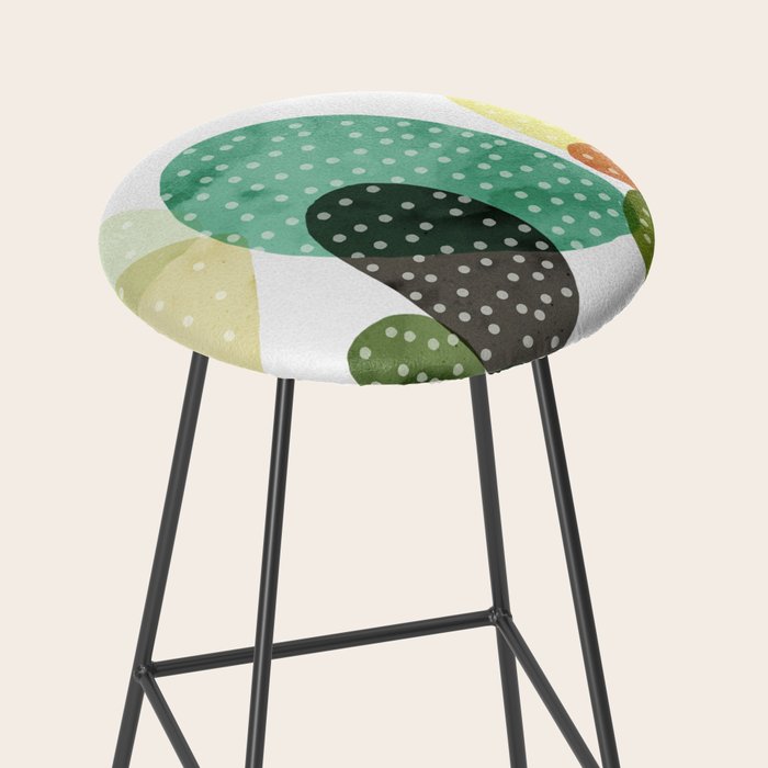Cactus watercolor Stool Gallery Image 2