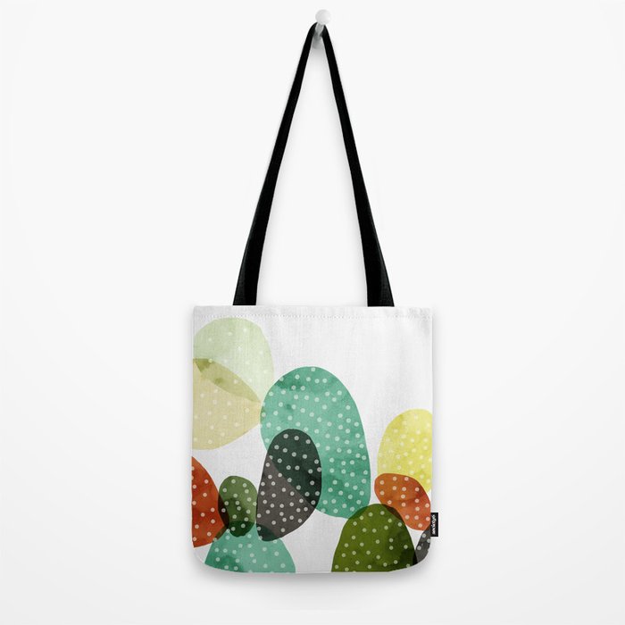 Cactus watercolor Tote Bag Gallery Image 2