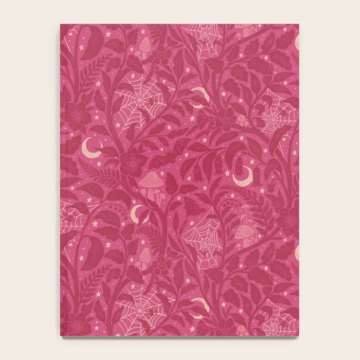 Mysterious Garden - dark pink Notebook Gallery Image 4