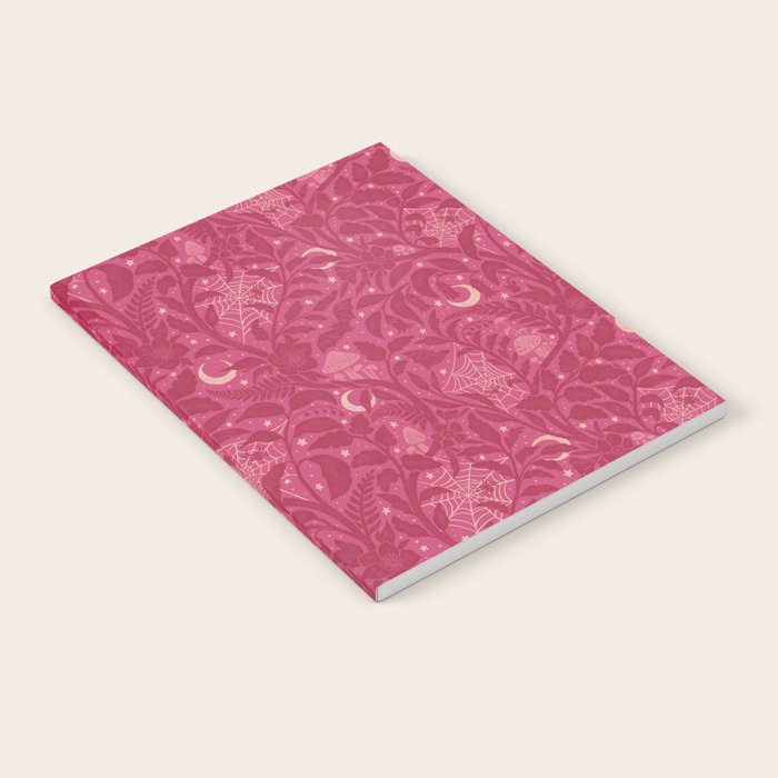 Mysterious Garden - dark pink Notebook Gallery Image 2