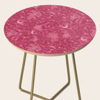 Mysterious Garden - dark pink Side Table Gallery Image 2