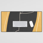 Abstract Face 10 Desk Mat Gallery Image 1