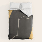 Abstract Face 10 Duvet Cover Gallery Image 6