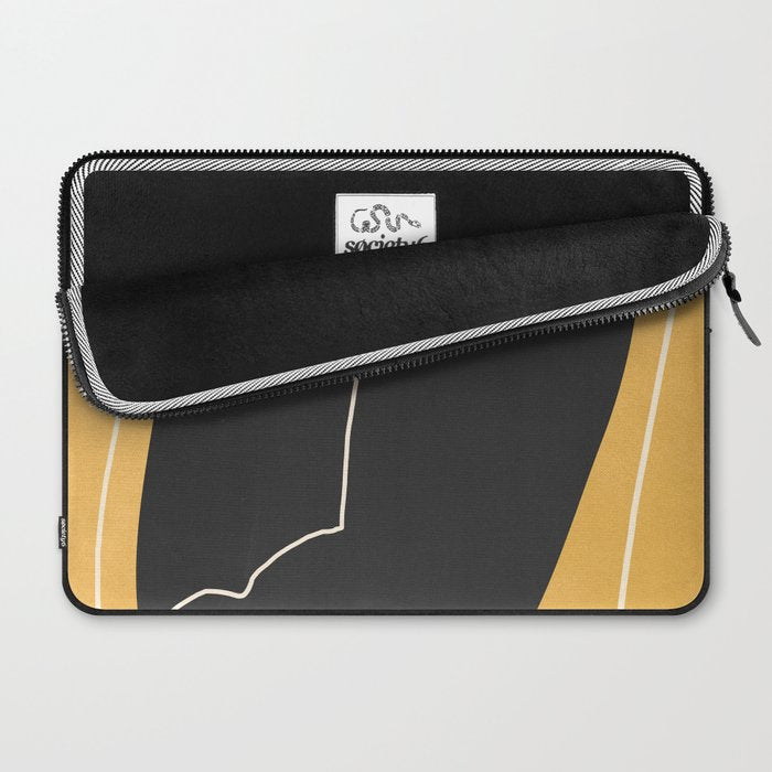 Abstract Face 10 Laptop Sleeve Gallery Image 2
