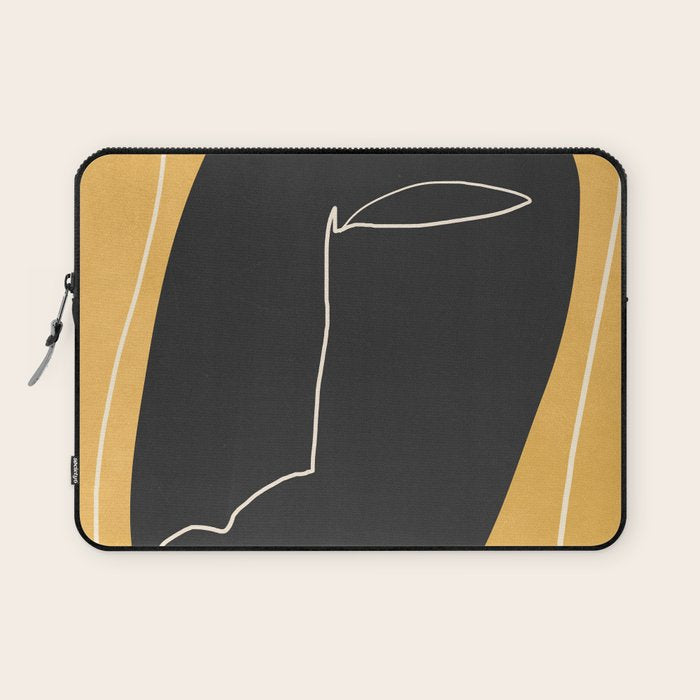 Abstract Face 10 Laptop Sleeve Gallery Image 1
