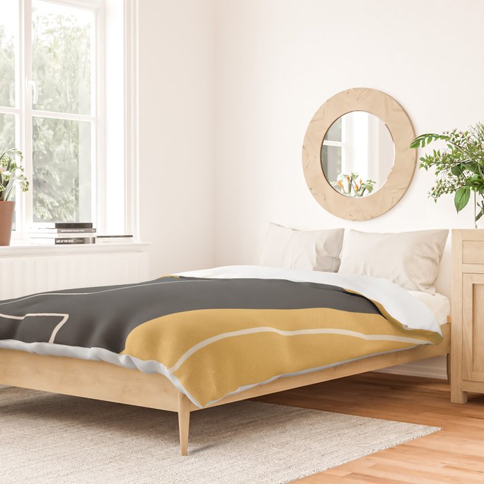 Abstract Face 10 Duvet Cover Gallery Image 2