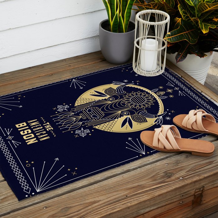 The American Bison Outdoor Rug Gallery Image 2