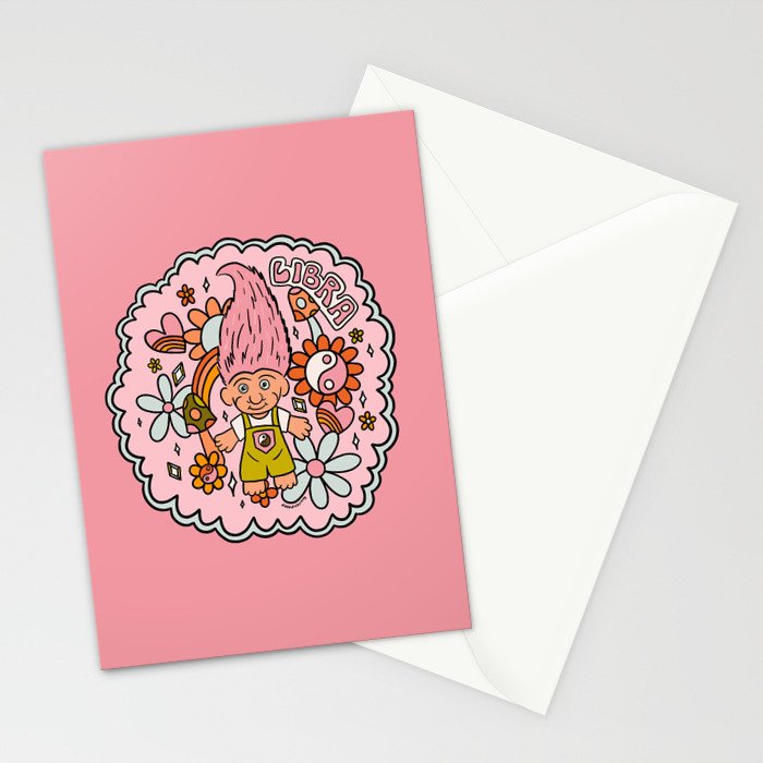 Libra Troll Stationery Card Gallery Image 2